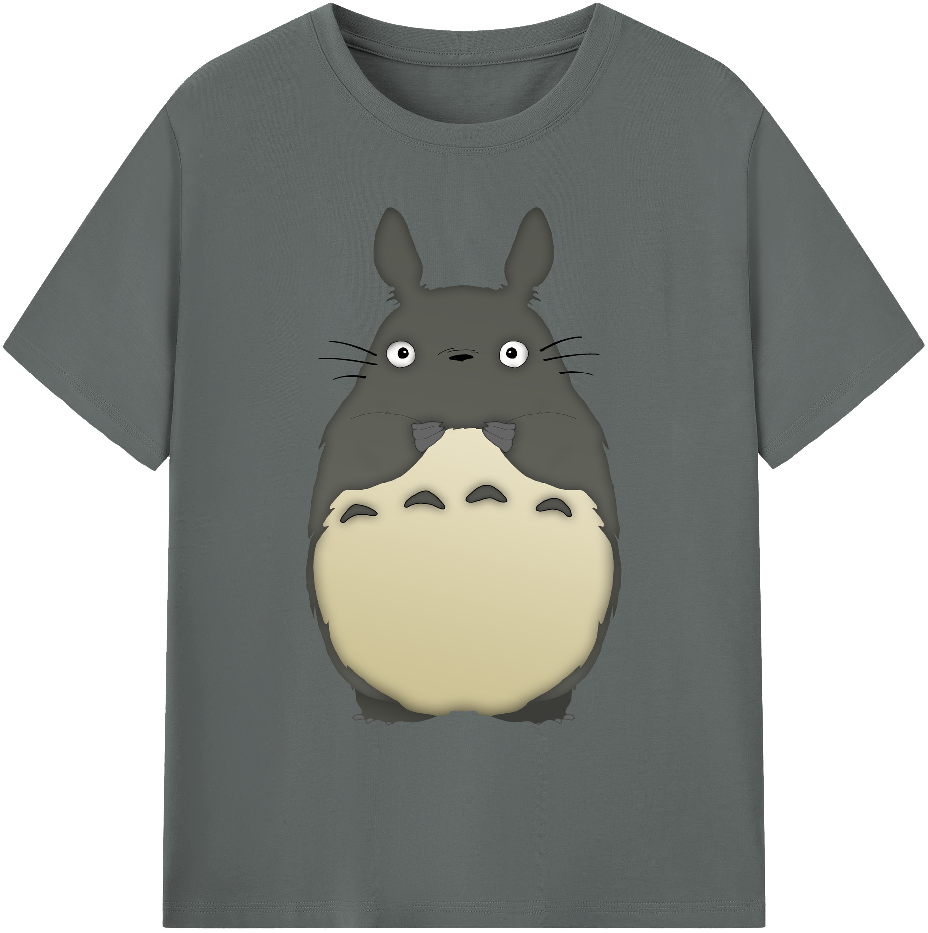 （画像用） となりのトトロ 草壁メイ 草壁サツキ My Neighbor Totoro Satsuki Kusakabe Mei Kusakabe 綿100％ メンズ半袖Tシャツ｜肌触りやわらか＆通気性
